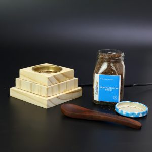 AyuAstroYoga High Temperature Electric Dhoop Diffuser | Brass Kapoor Dani for Puja, Havan & Dhoop Burning